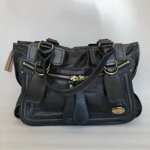 Chloe | Bags | Authentic Chloe Bay Leather Handbag Satchel